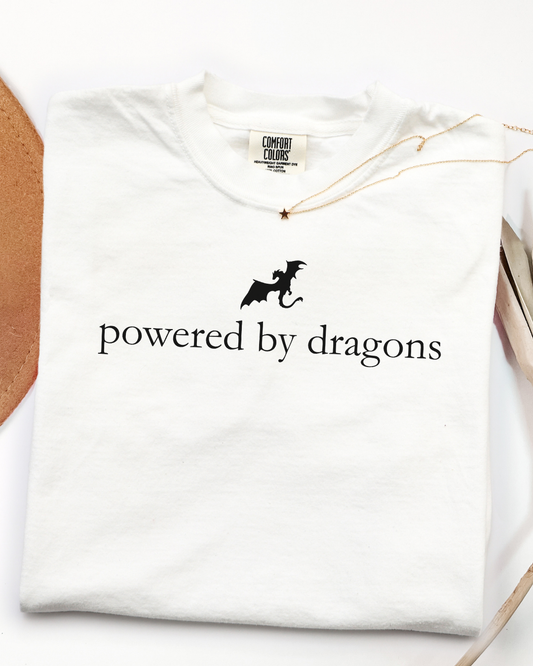 Powered by dragons | T-Shirt